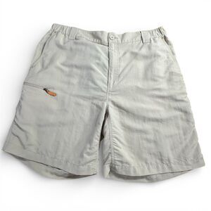 Orvis Men Jackson Fishing Hiking Shorts Quick Dry UPF Sz L Preppy Outdoors 8"